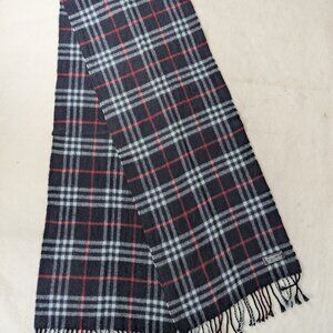 Burberry Cashmere Check Scarf Blue| Unisex | Premium Feel | Limited Stock